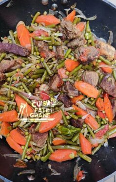 Du sauté de légumes à la viande 😋
