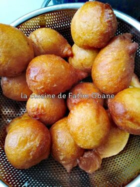 Beignets, gbofloto ou beaux flotant pour les  choco « 