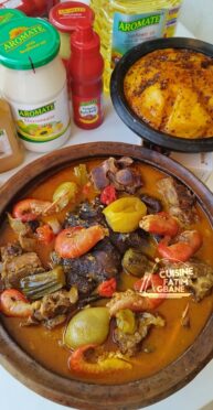 Du foufou à la sauce claire  (façon grande mère)