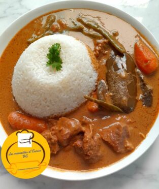 Sauce mafé ou sauce arachides aux légumes