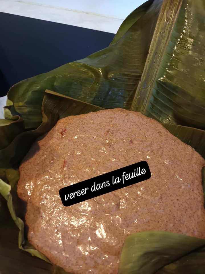 Met d’arachide et bâton de manioc
