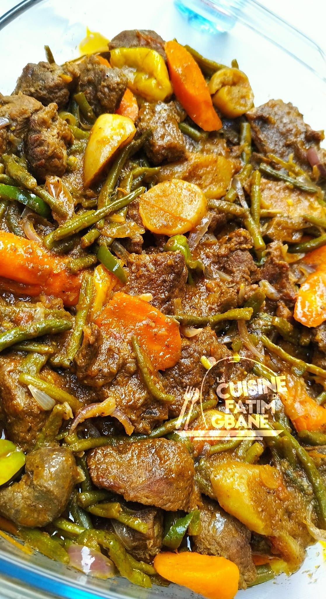 Sauté de Viande aux Légumes !