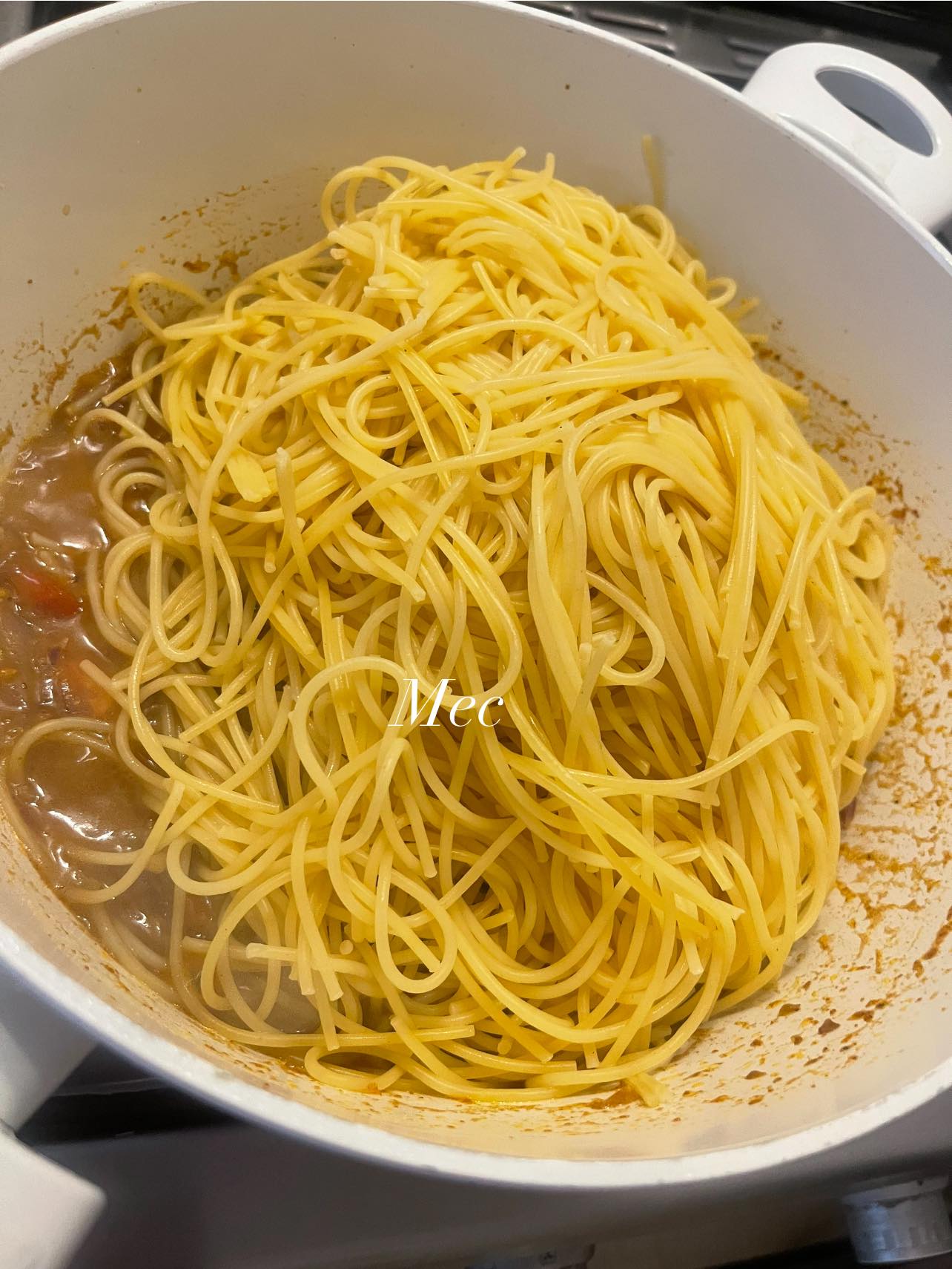 Spaghettis à la viande hachée!!