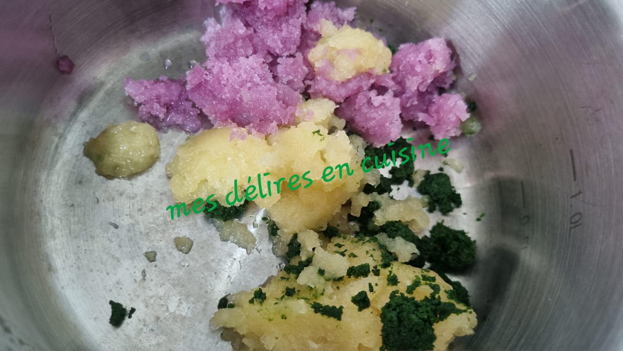 Sole braisée, son plantain tapé et son igname frit