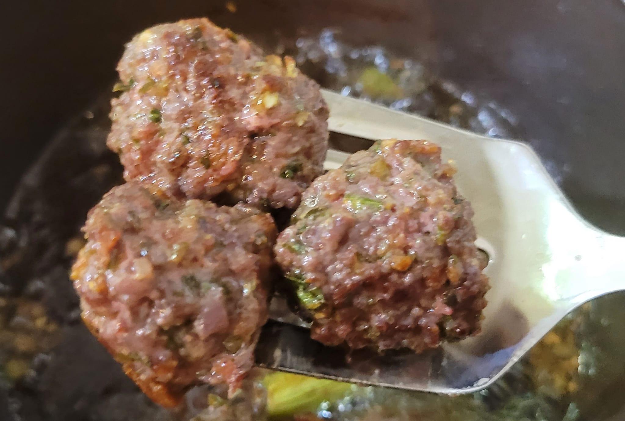 Bouchées de boulettes rapides !