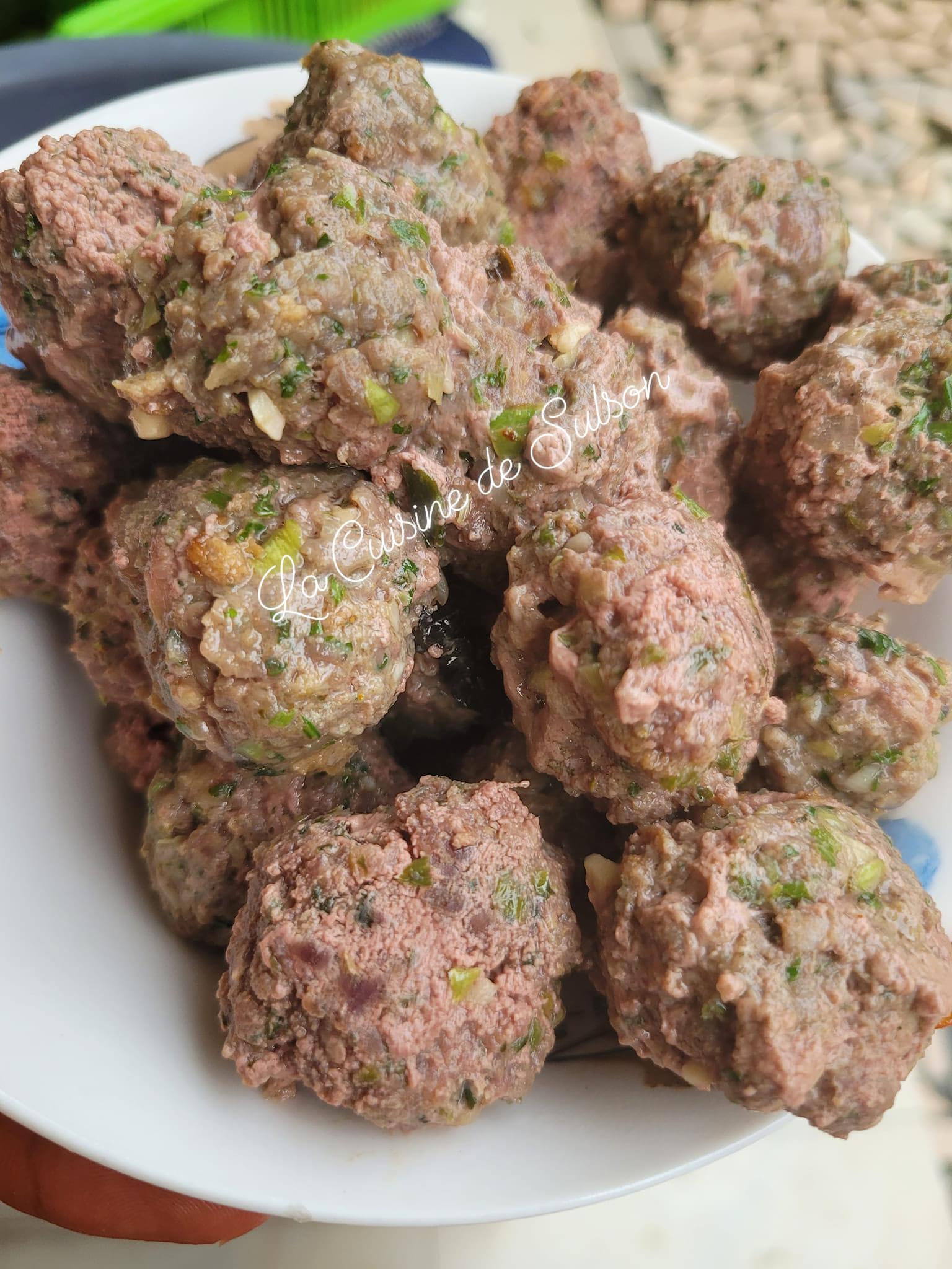 Bouchées de boulettes rapides !