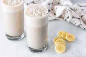 Recette de milkshake marocain aux pommes et à la banane