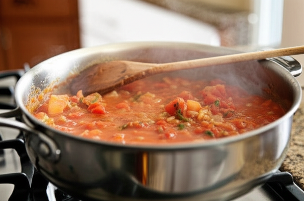 Préparation de la farce pour samoussas